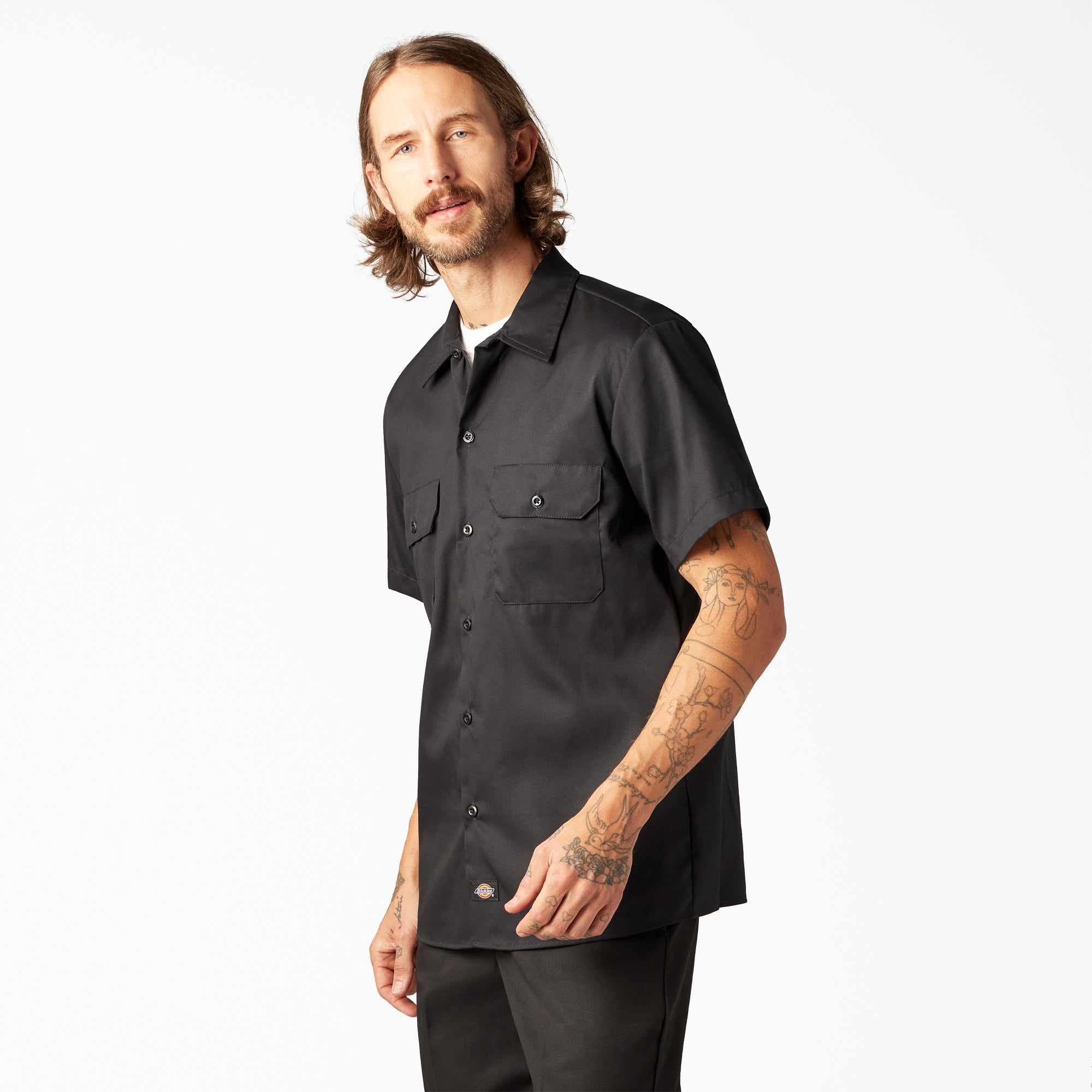 FLEX Slim Fit Short Sleeve Work Shirt - Image 3