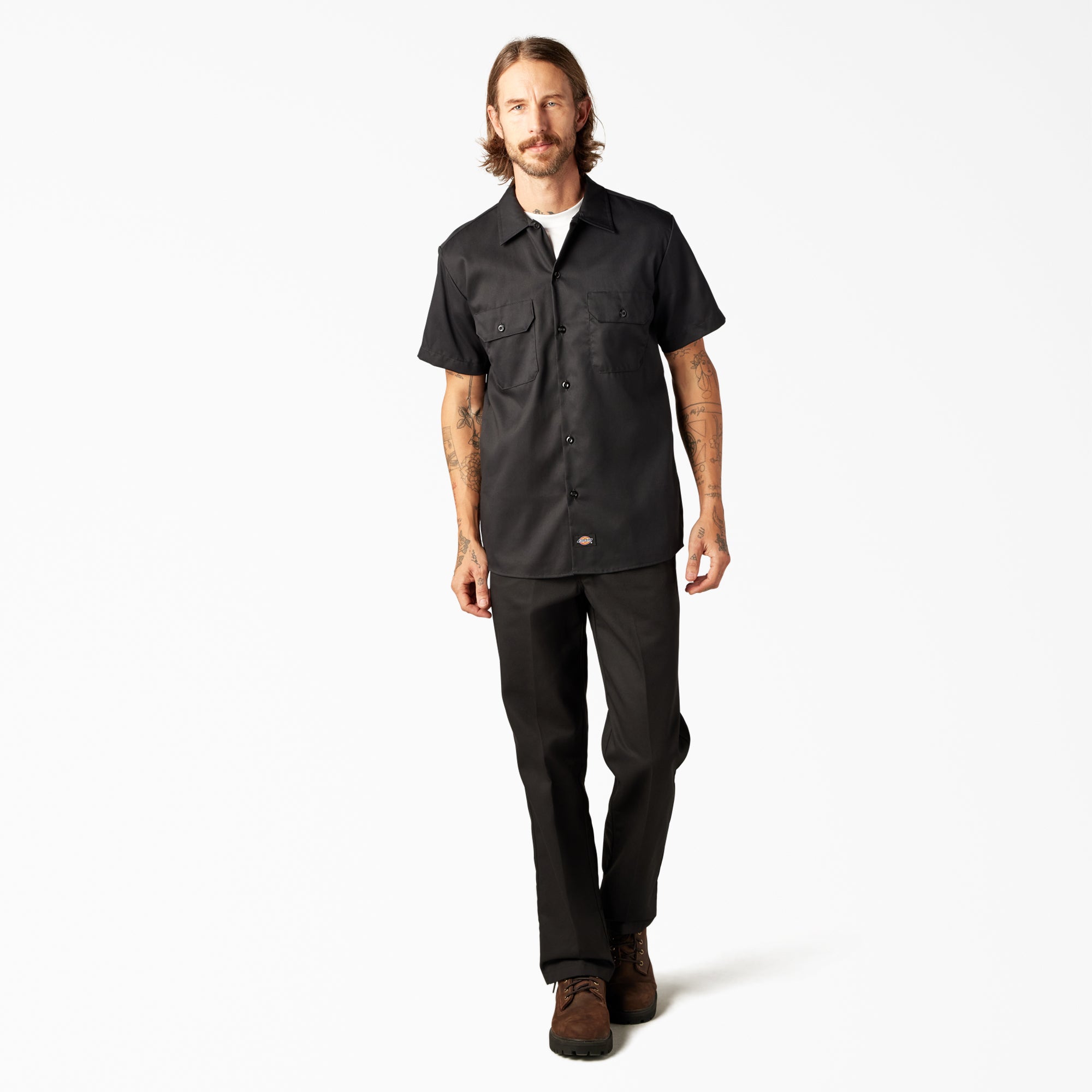 FLEX Slim Fit Short Sleeve Work Shirt - Image 5