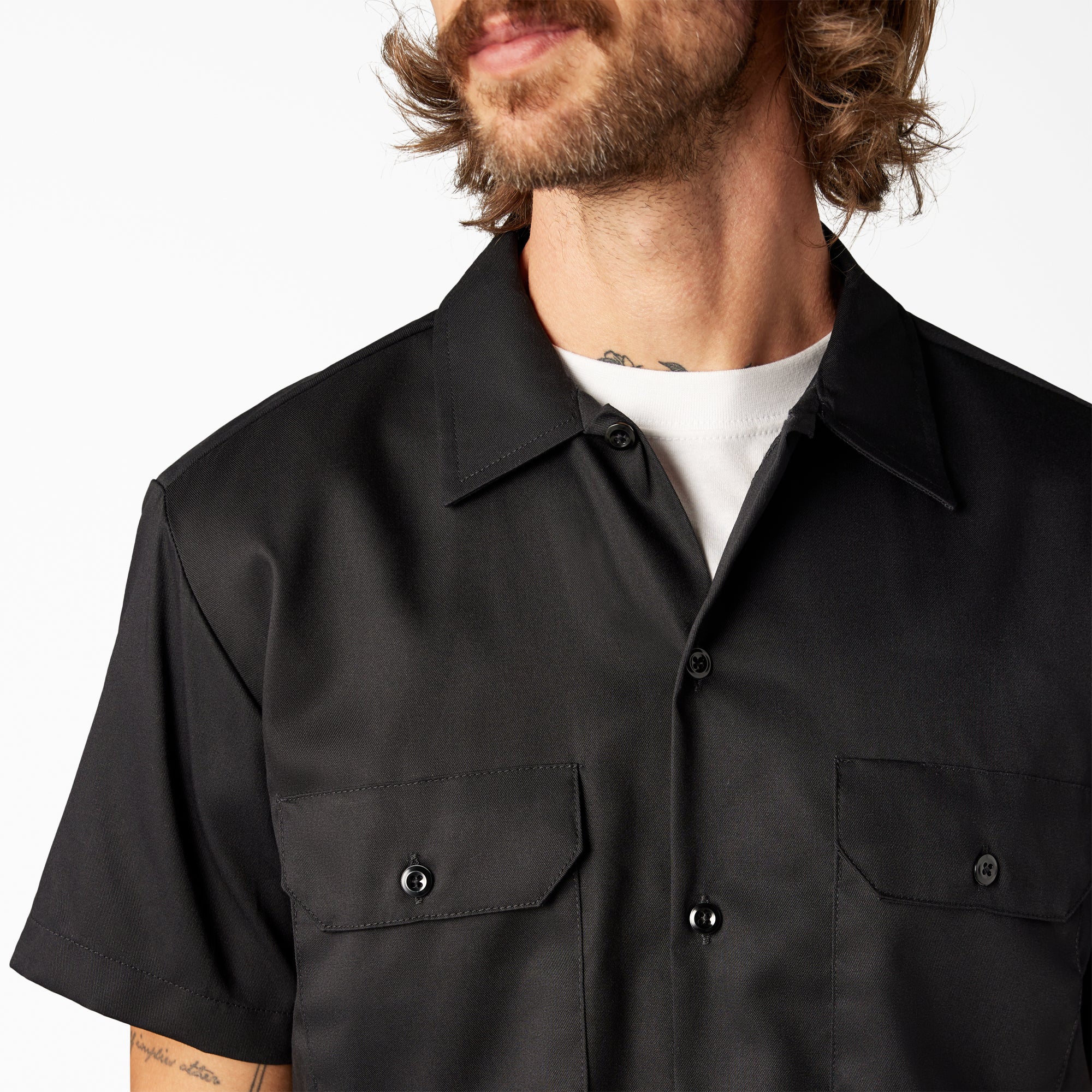 FLEX Slim Fit Short Sleeve Work Shirt - Image 7