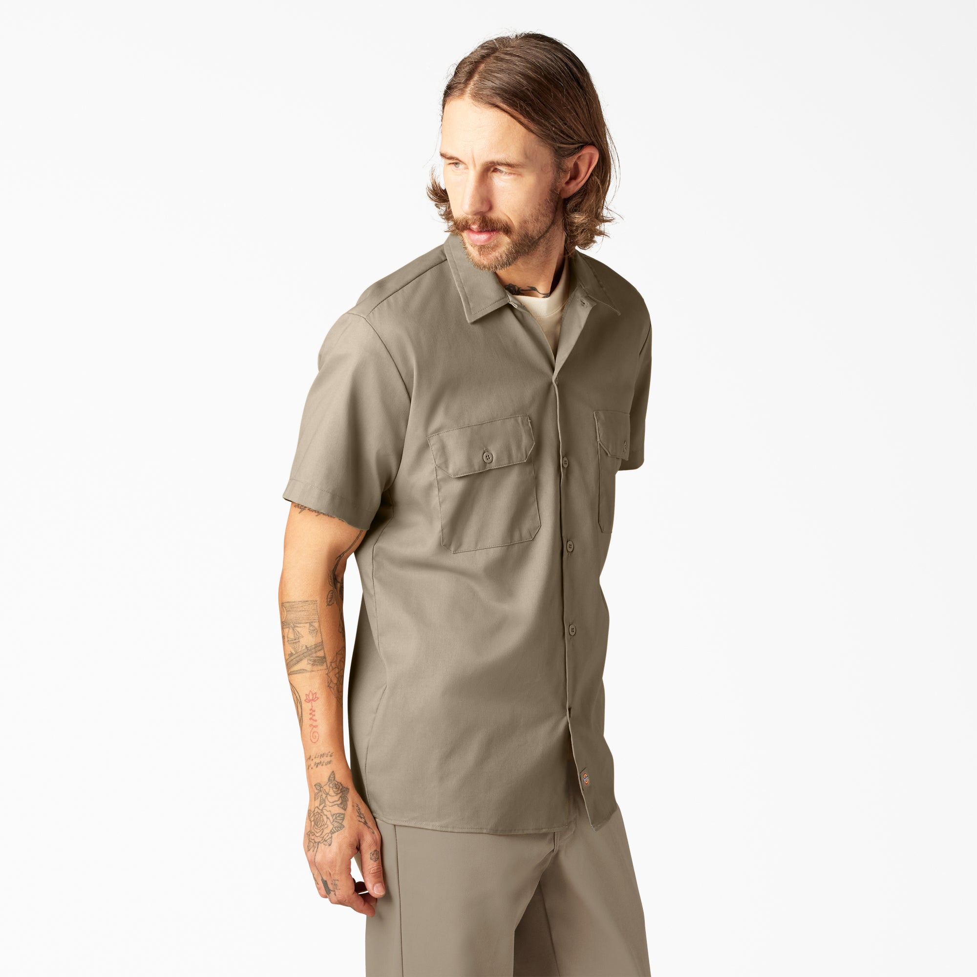 FLEX Slim Fit Short Sleeve Work Shirt - Image 4