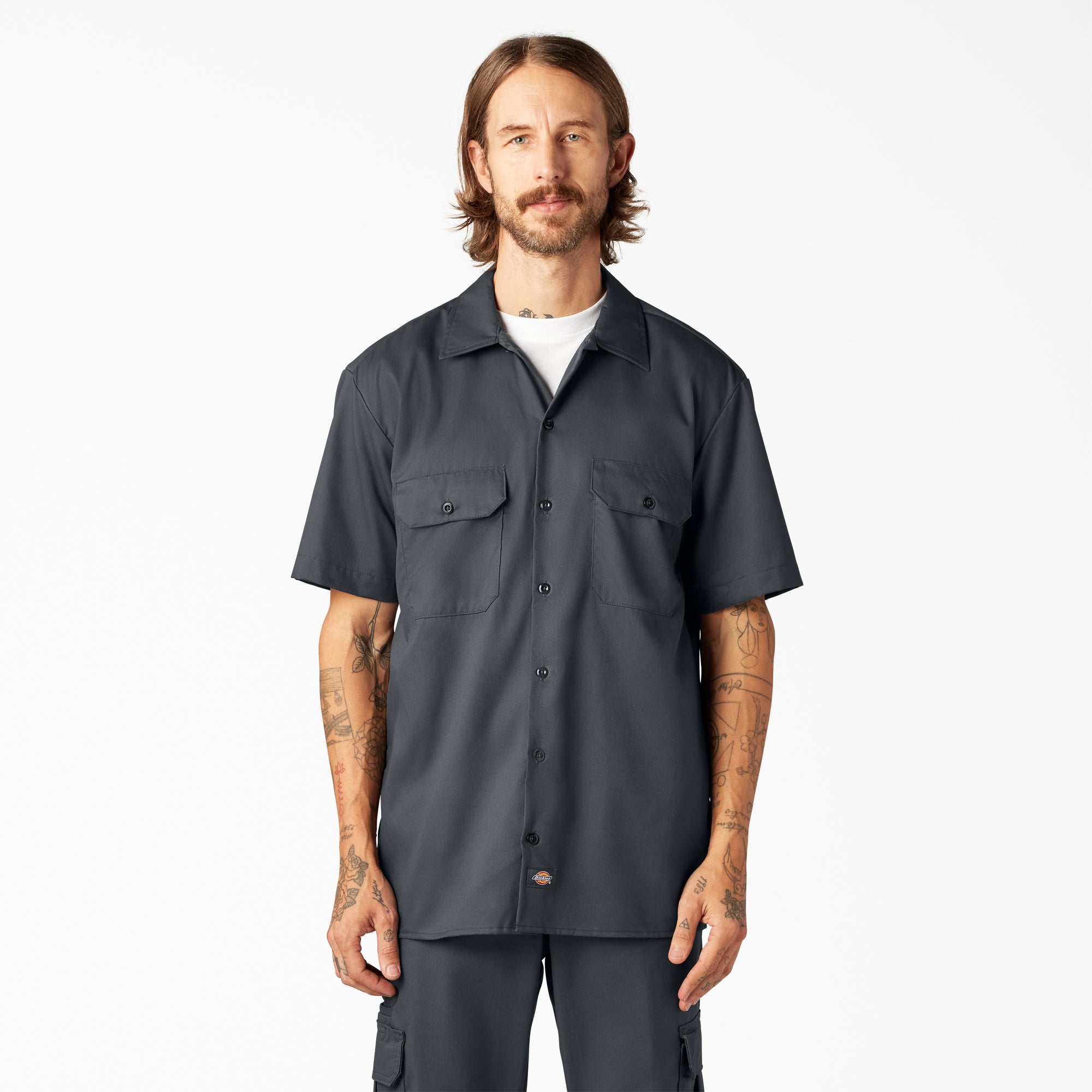 FLEX Relaxed Fit Short Sleeve Work Shirt