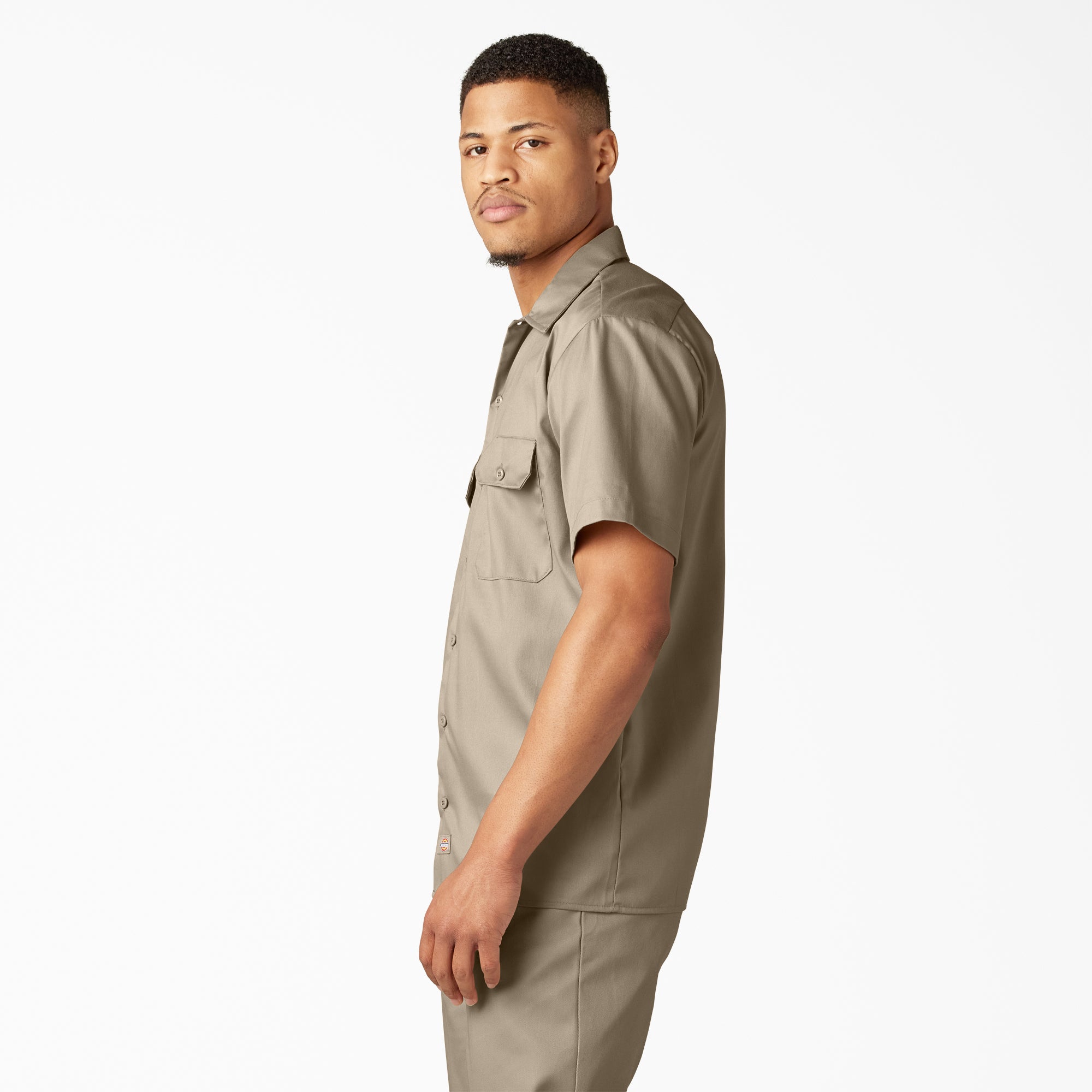 FLEX Relaxed Fit Short Sleeve Work Shirt - Image 3