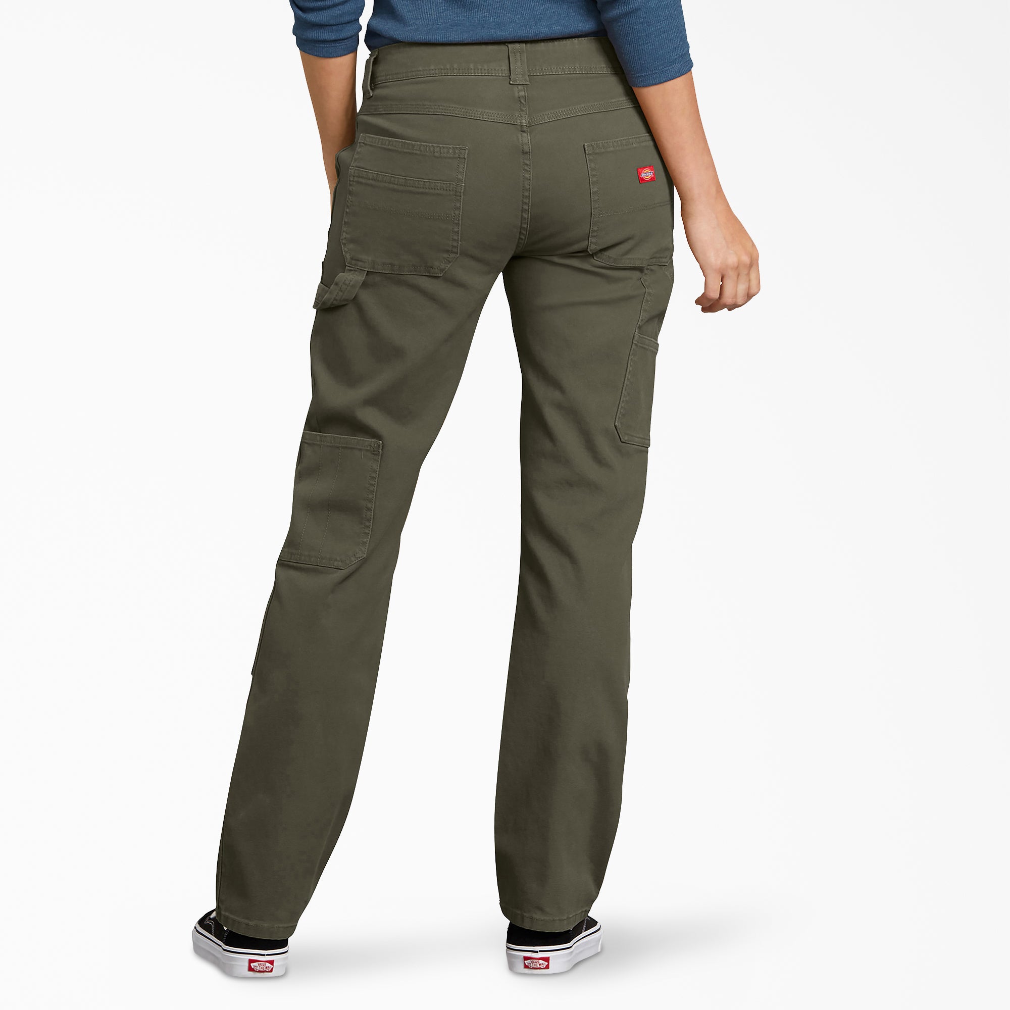 Women's FLEX Relaxed Fit Duck Carpenter Pants - Image 2