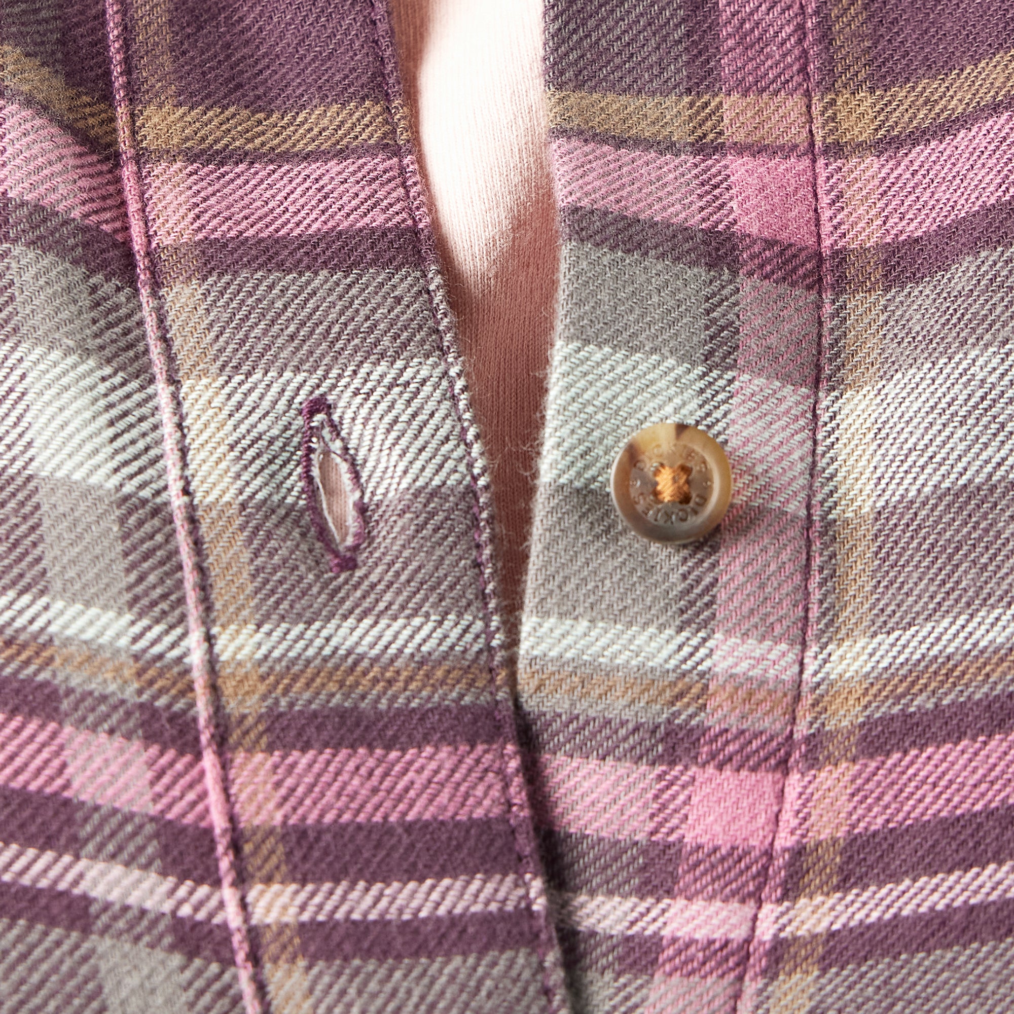 Women's Plus Long Sleeve Plaid Flannel Shirt - Image 6