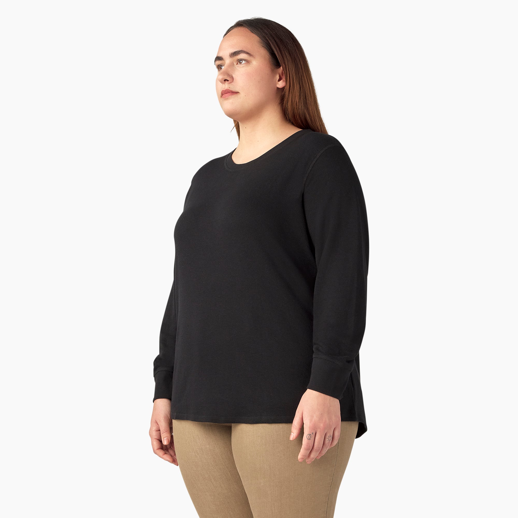 Women's Plus Long Sleeve Thermal Shirt - Image 3