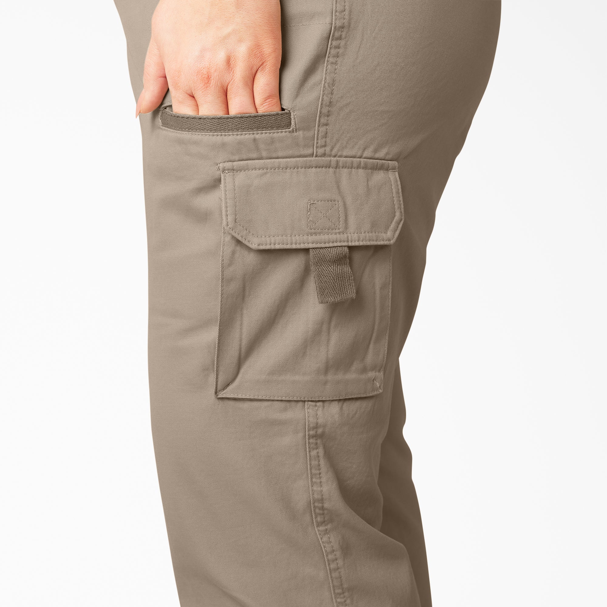 Women's Plus Relaxed Fit Cargo Pants - Image 9