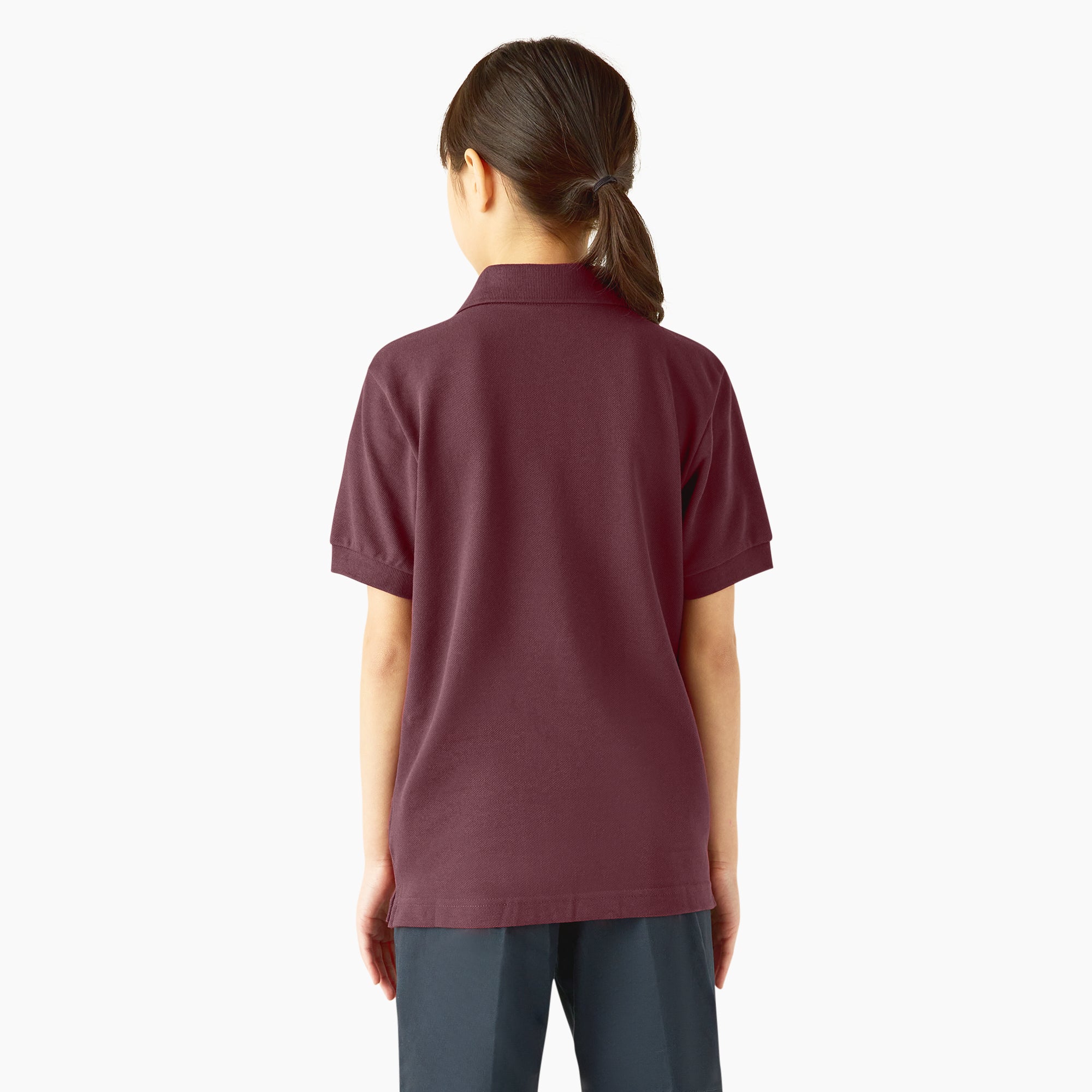 Kids' Piqu?? Short Sleeve Polo - Image 2