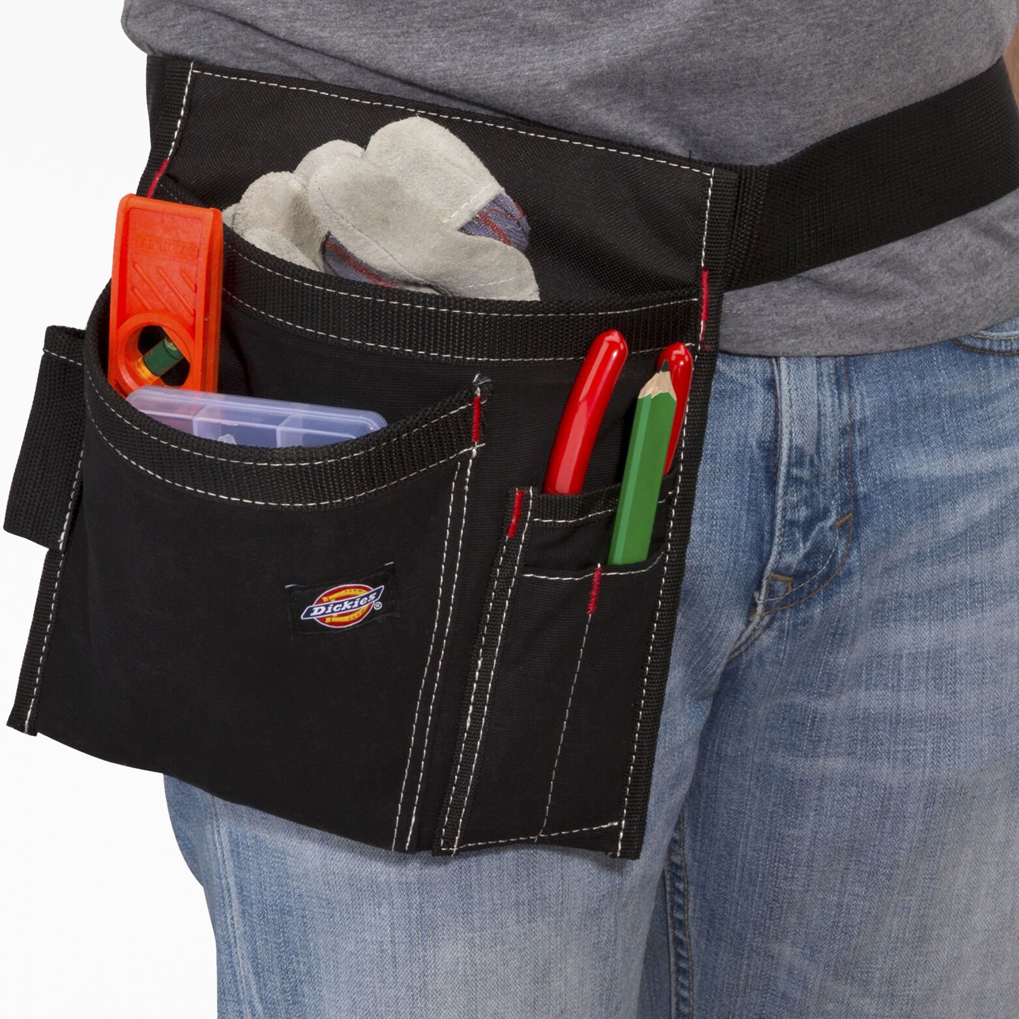 5-Pocket Work Apron with Side Tool Pouch - Image 4