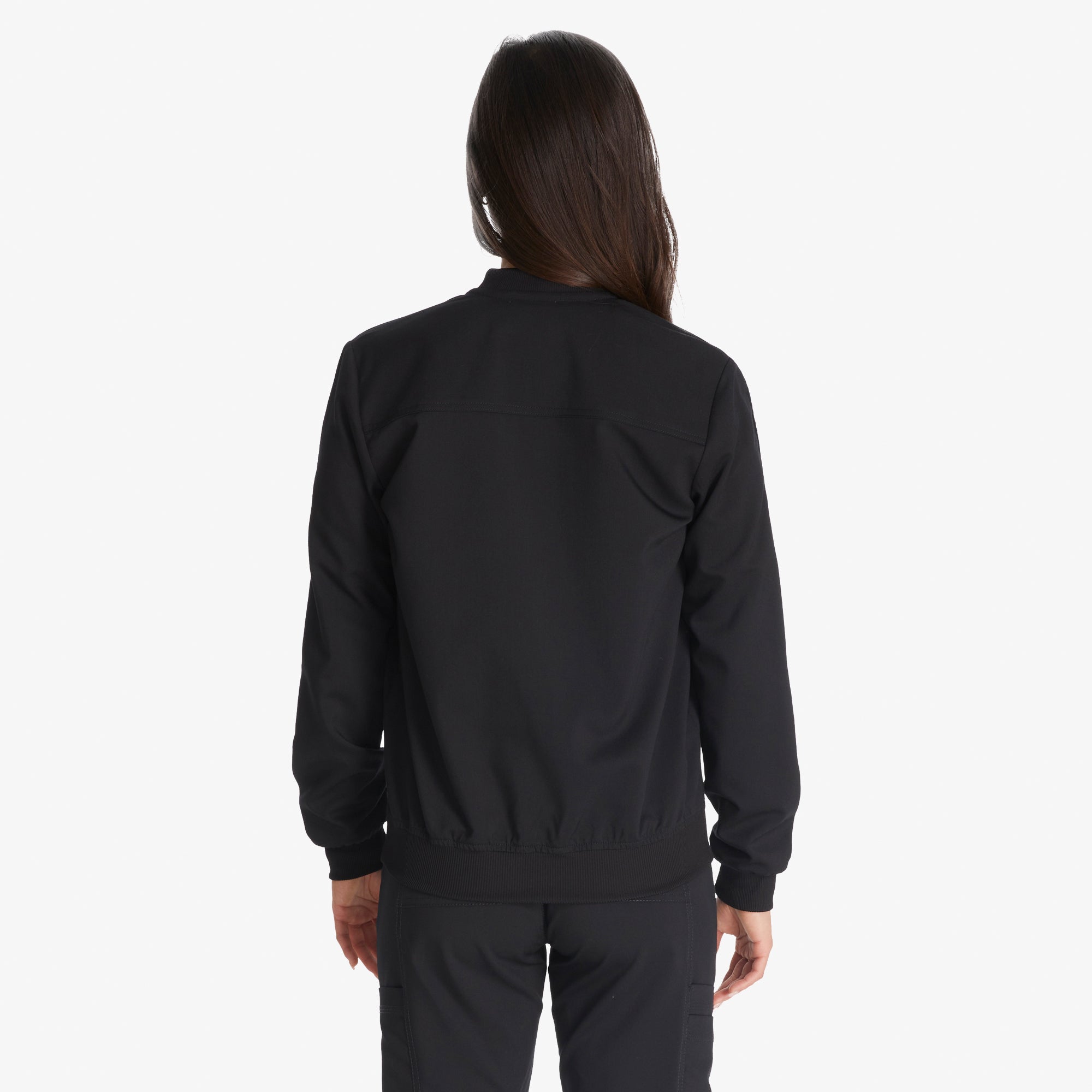 Women's Balance Zip Front Scrub Jacket - Image 2