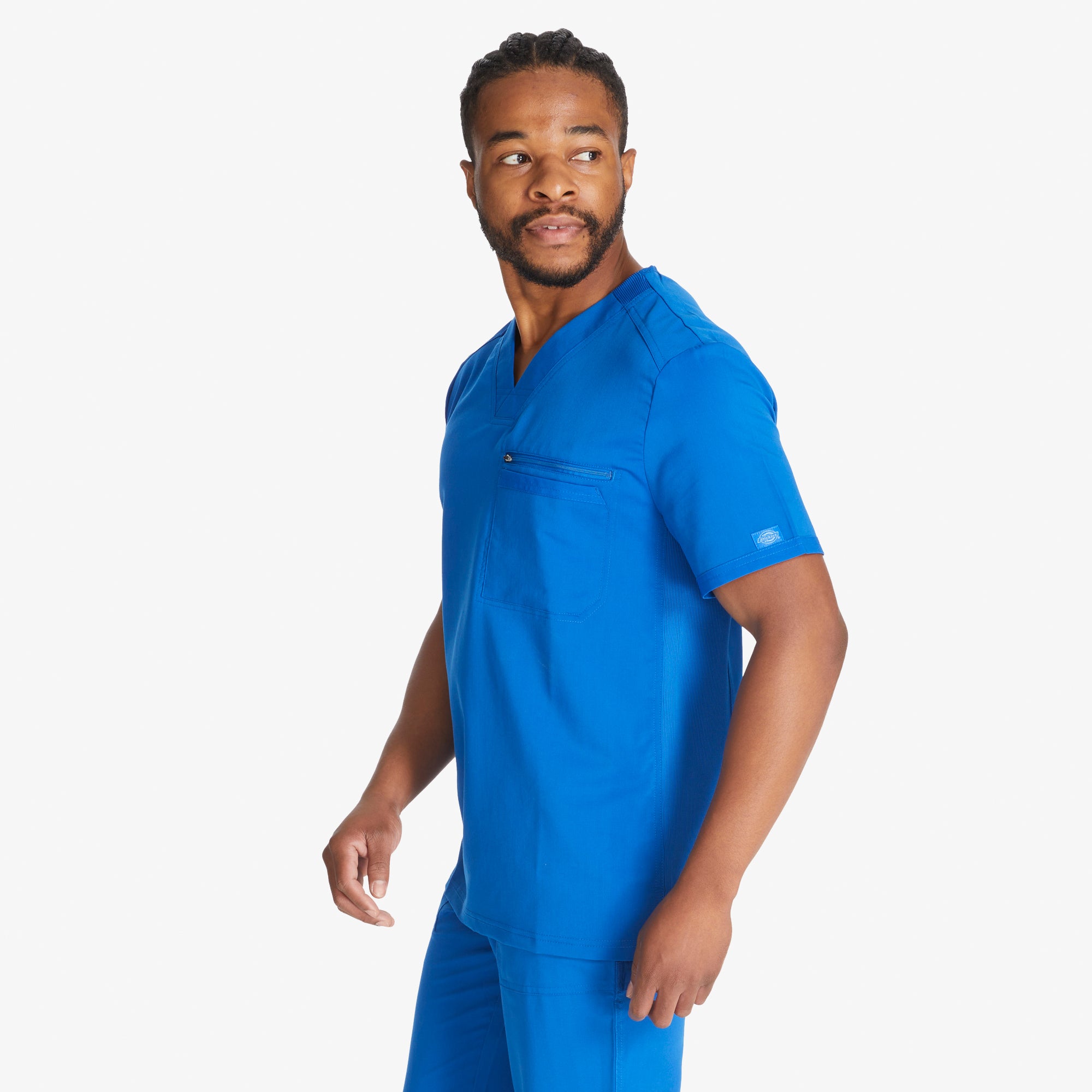 Men's Balance Tuckable V-Neck Scrub Top - Image 3