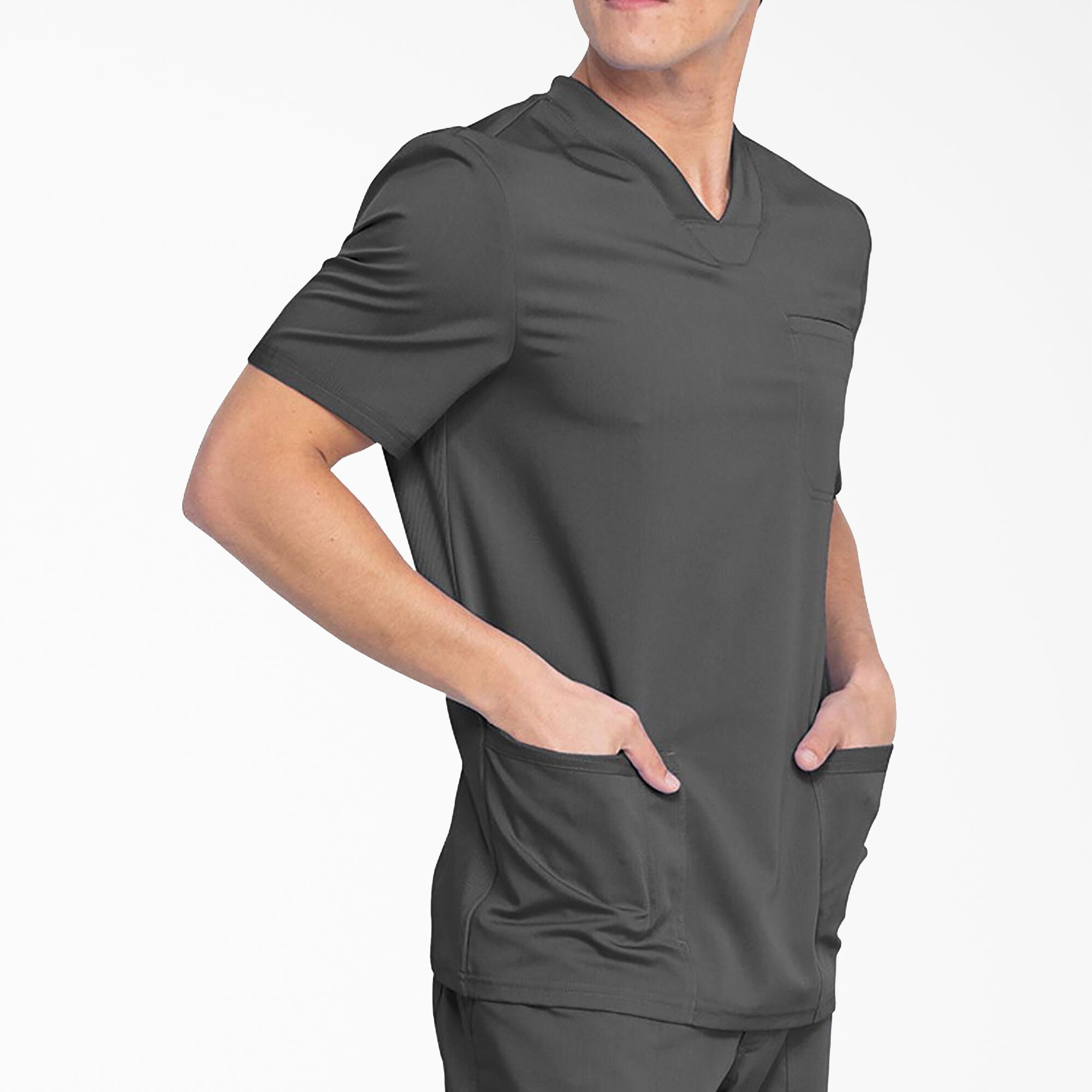 Men's Balance V-Neck Scrub Top - Image 4