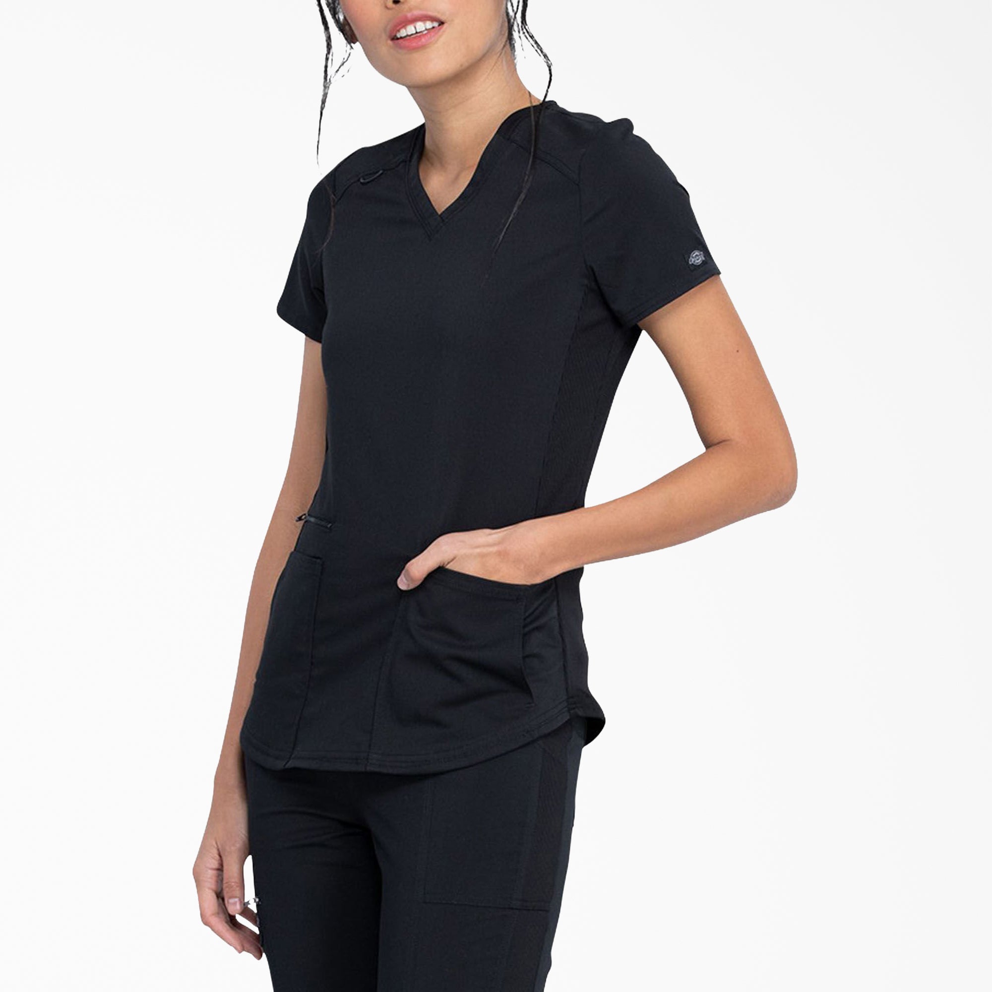 Women's Balance V-Neck Scrub Top - Image 3
