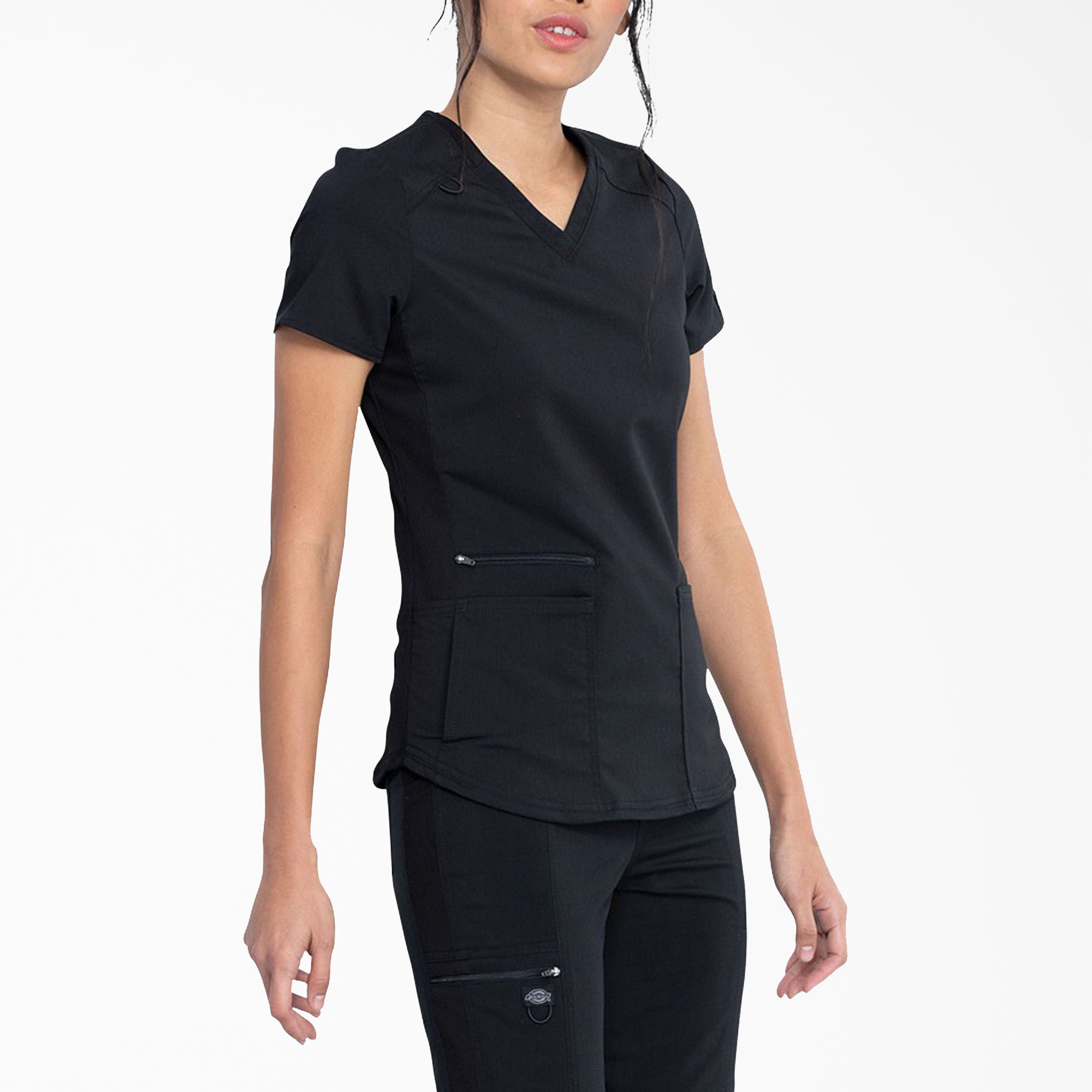 Women's Balance V-Neck Scrub Top - Image 4