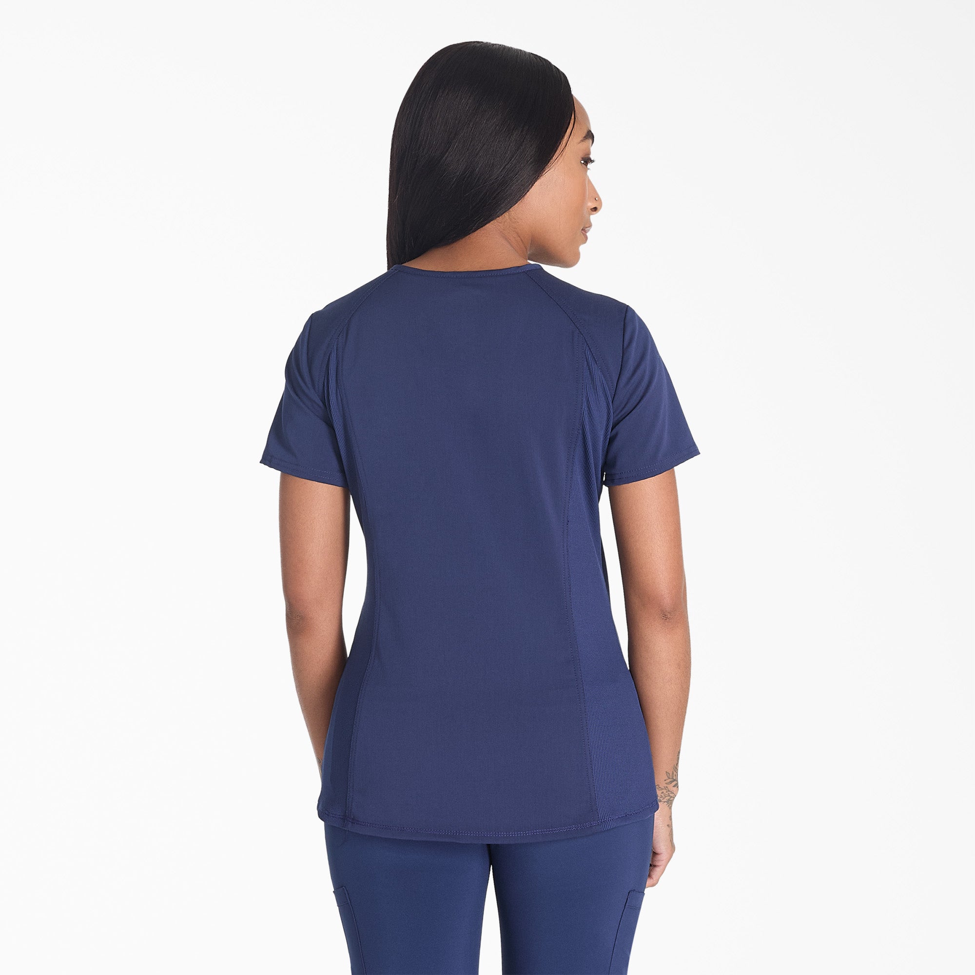 Women's Balance V-Neck Scrub Top - Image 2