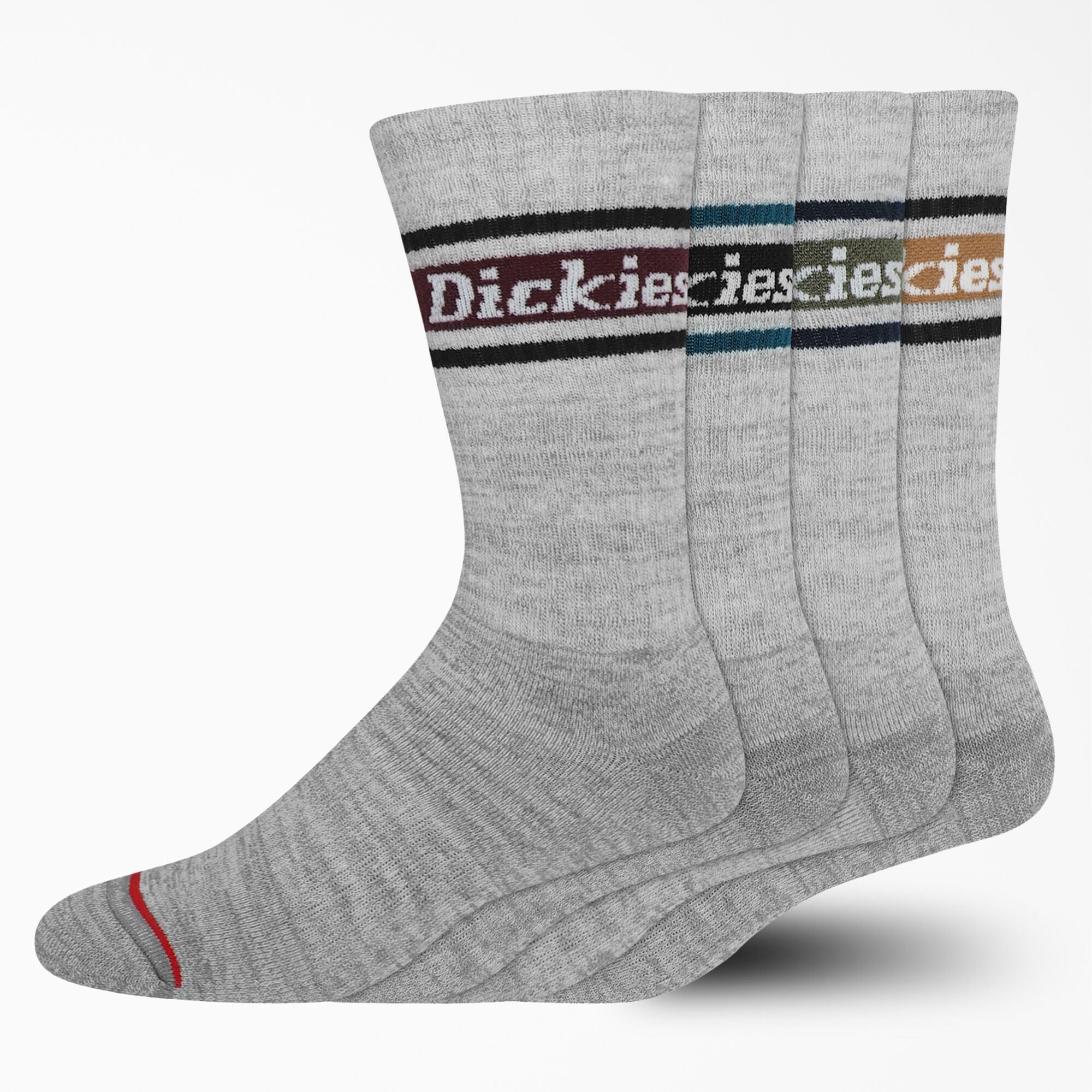 Rugby Stripe Socks. Size 6-12. 4-Pack