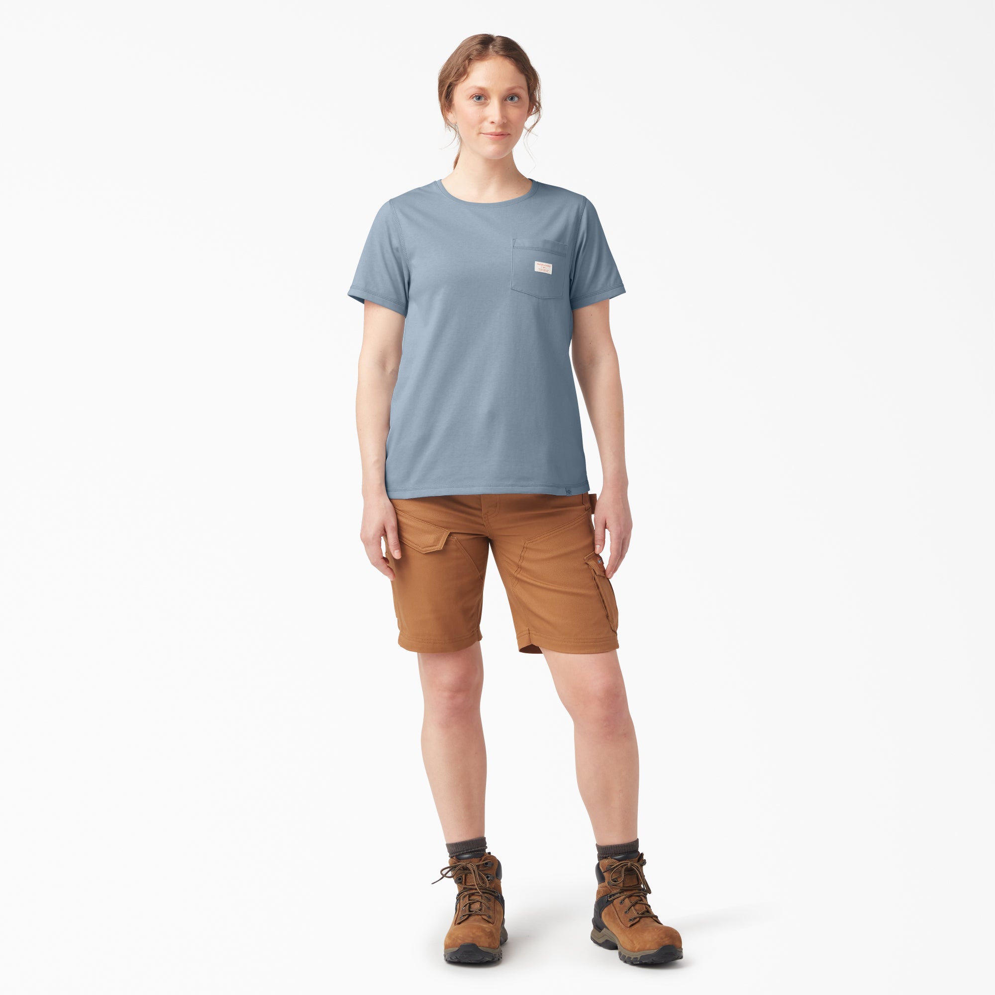 Traeger x Dickies Women's Pocket T-Shirt - Image 4
