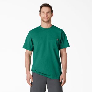 Heavyweight Heathered Short Sleeve Pocket T-Shirt